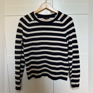 J. Crew wool stripe sweater